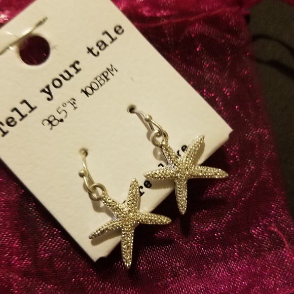 Starfish earrings - Picture 2 of 2